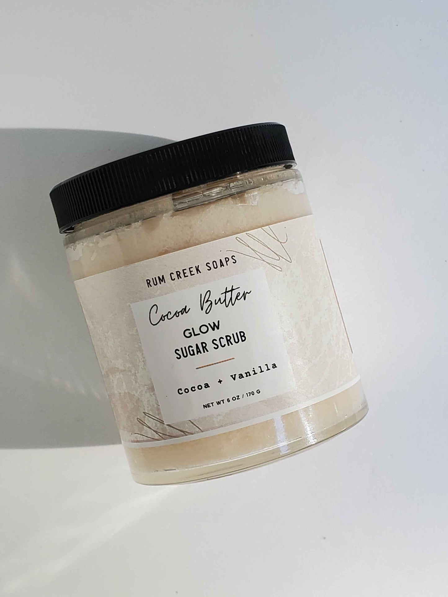 Cocoa Butter Sugar Scrub for Radiant Skin and Deep Moisture