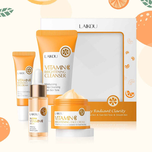 Glow Boosting Vitamin C Skincare Kit for Intense Moisturizing