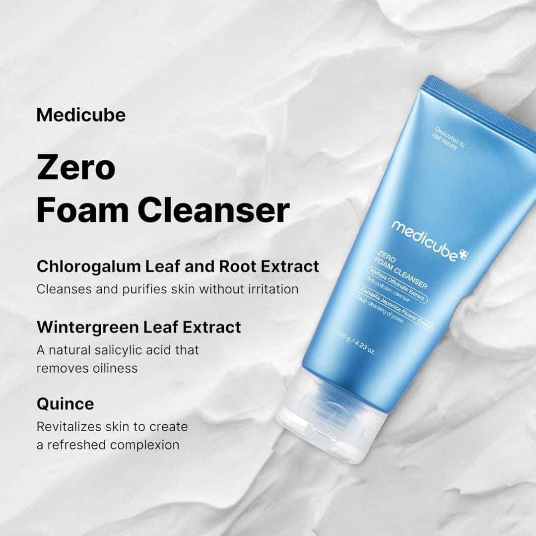 Medicube Zero Foam Cleanser for Deep Cleansing and Refreshing Skin