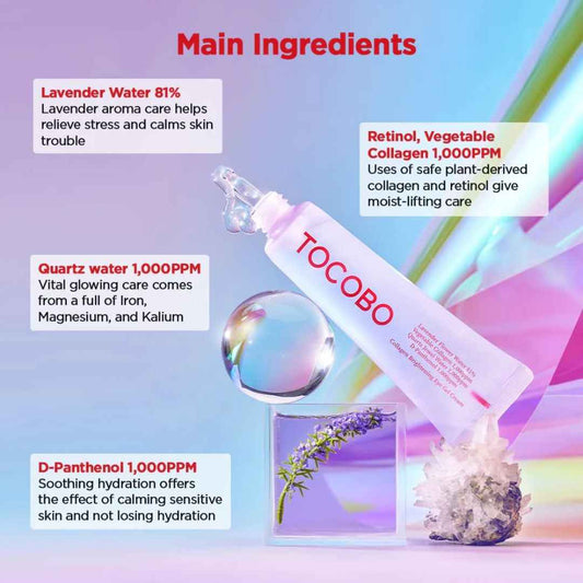 TOCOBO Collagen Eye Gel Cream for Brightening and Hydrating Skin