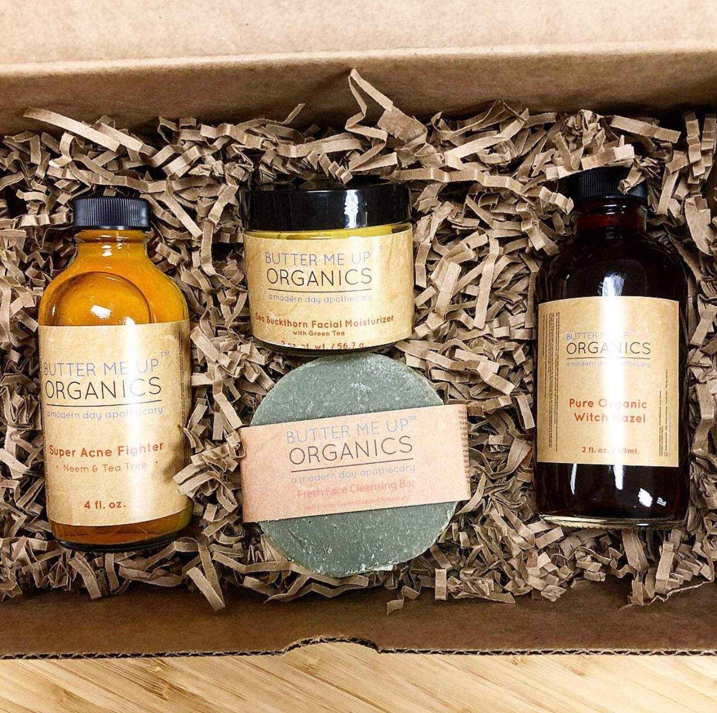 Acne Bundle - Organic Skincare for Clear Skin with Effective Organic Acne Treatment