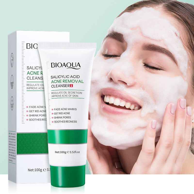 BIOAQUA Anti-acne Cleanser with Salicylate for Clear Skin
