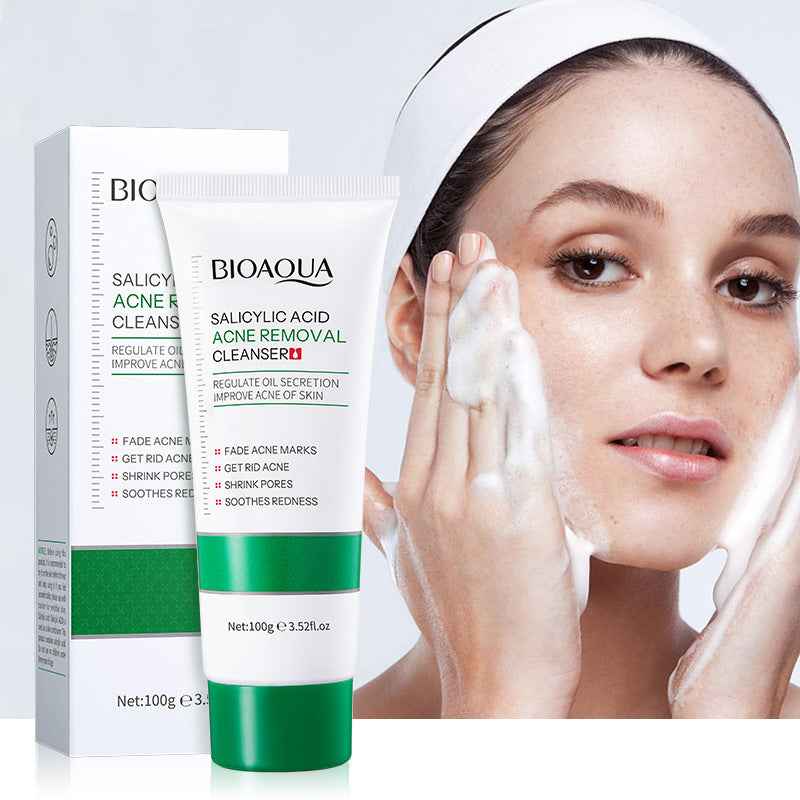 BIOAQUA Anti-acne Cleanser with Salicylate for Clear Skin