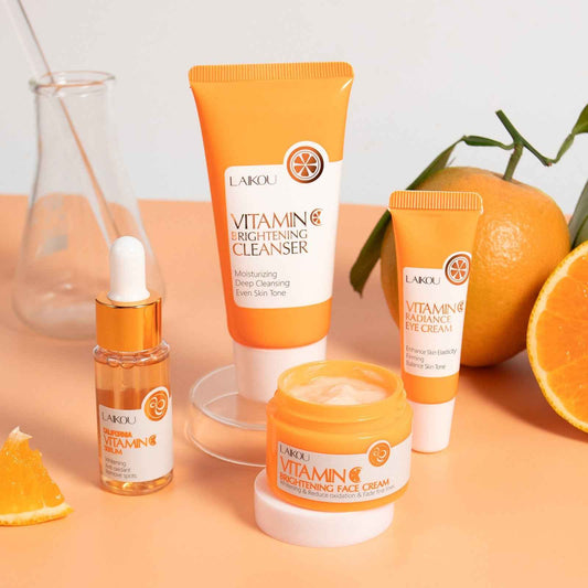 Glow Boosting Vitamin C Skincare Kit for Intense Moisturizing