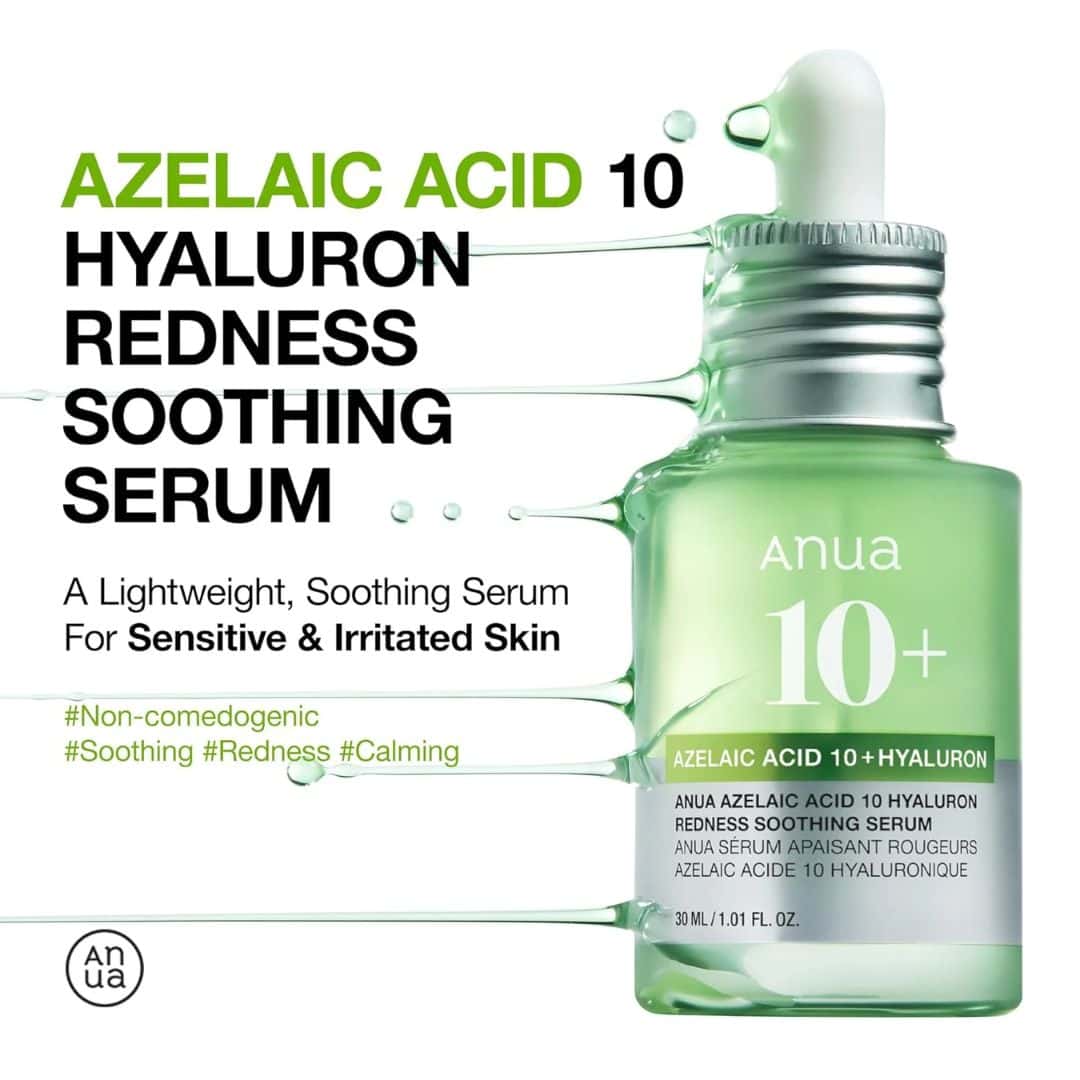 Anua Azelaic Acid 10 Hyaluron Redness Soothing Serum - SiaBelleStudio