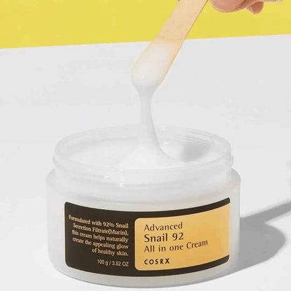COSRX Snail All In One Cream - Intensive Hydration and Repair for Glowing Skin