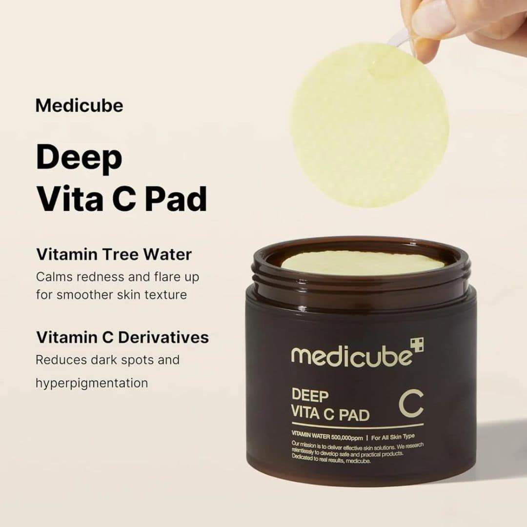 Medicube Deep Vita C Pad 70pcs - SiaBelleStudio