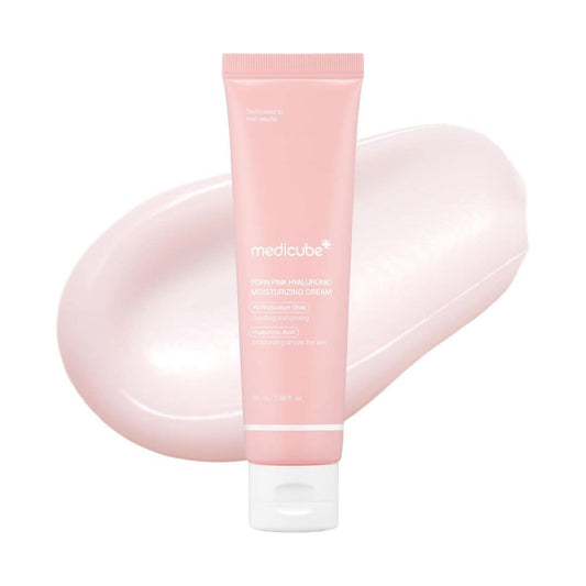 Medicube PDRN Pink Hyaluronic Moisturizing Cream - SiaBelleStudio