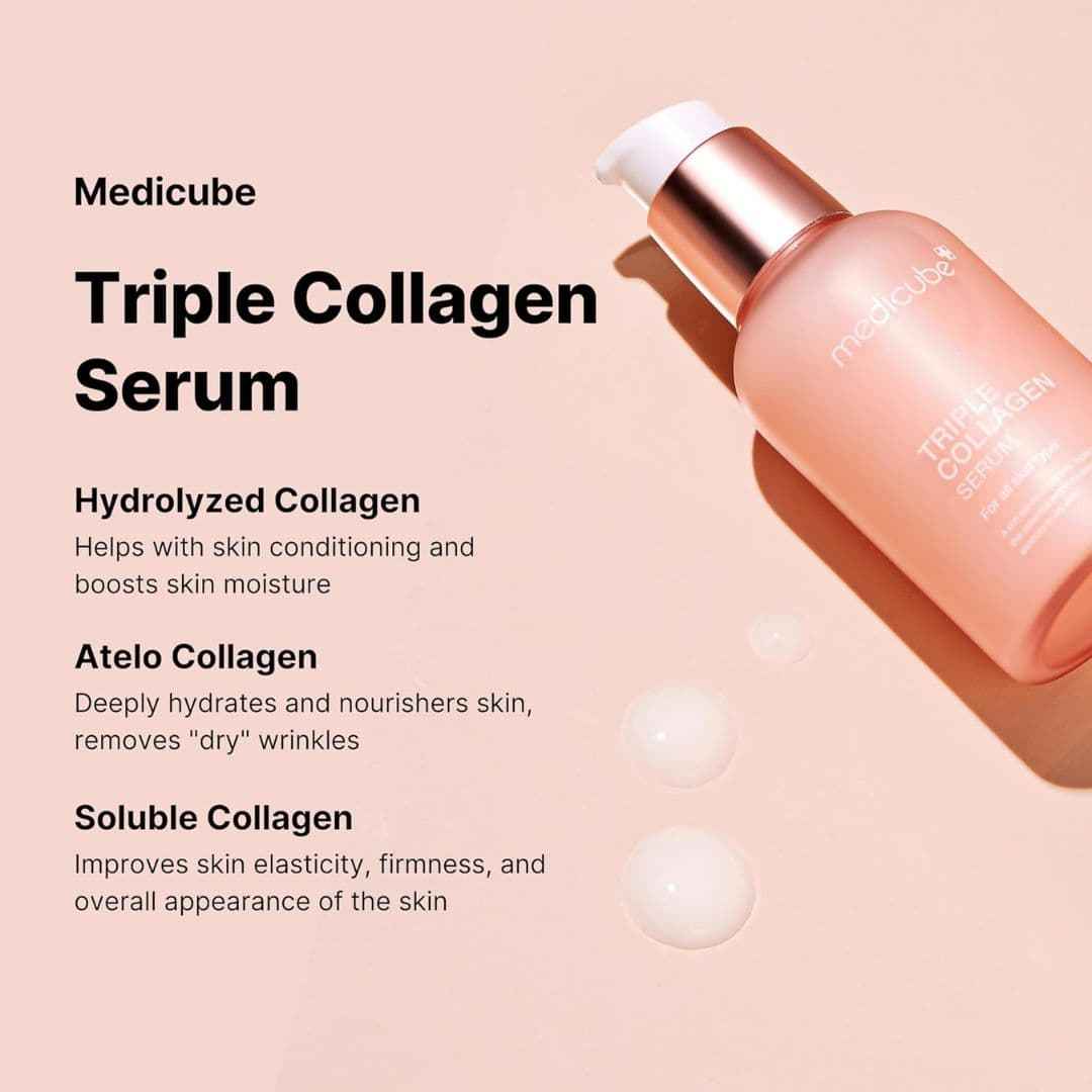 Medicube Triple Collagen Serum 4.0 - Rejuvenating Anti-Aging Skincare 55ml