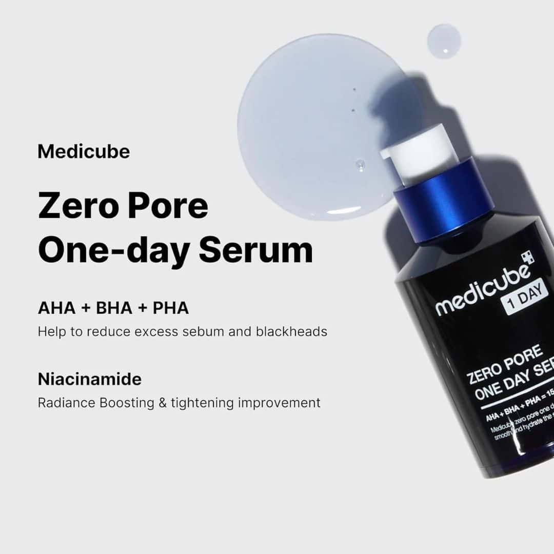 Medicube Zero Pore One Day Serum 30ml - SiaBelleStudio