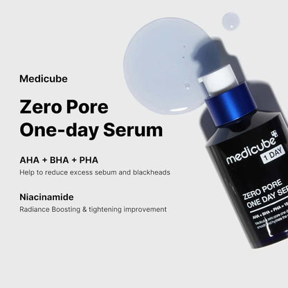 Medicube Zero Pore One Day Serum 30ml - SiaBelleStudio