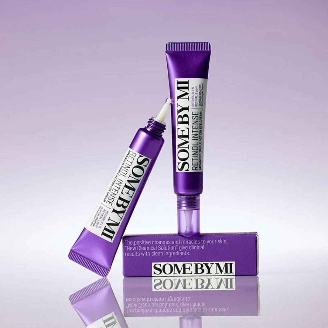 SOME BY MI Retinol Eye Cream - Intense Advanced Triple Action Formula for Youthful Skin