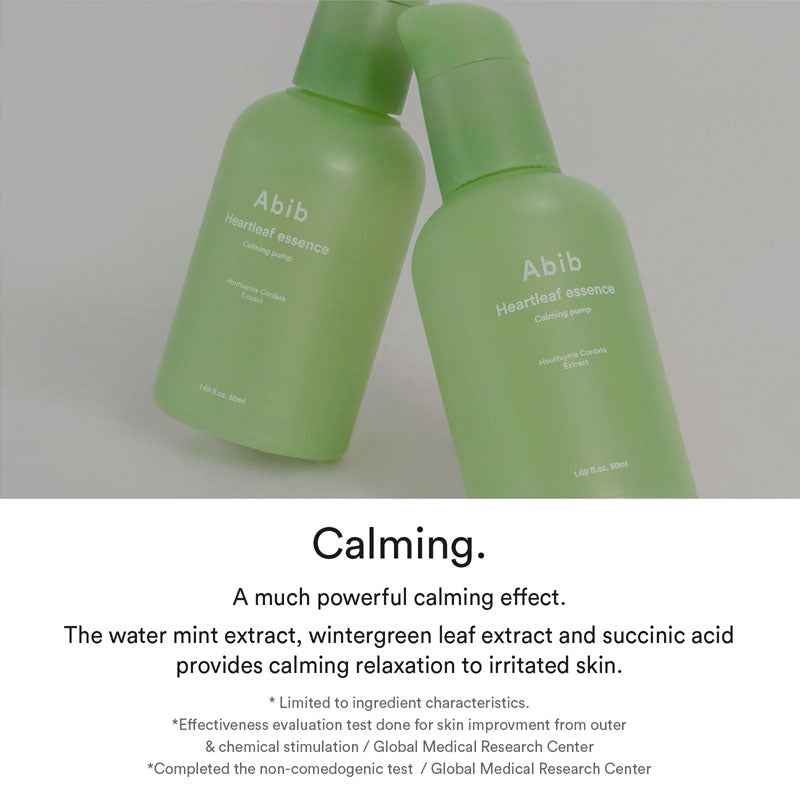 Abib Heartleaf Essence Calming Pump