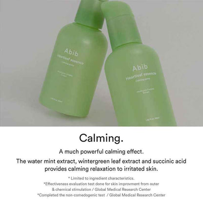 Abib Heartleaf Essence Calming Pump
