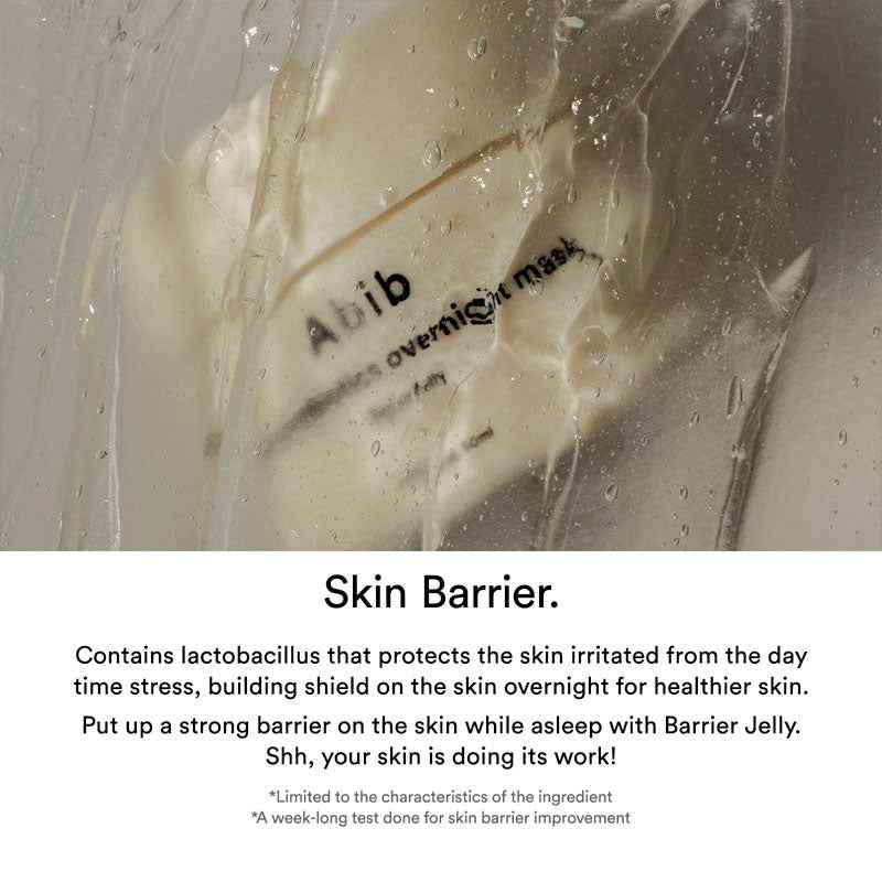 Abib Rice Probiotics Overnight Mask - Barrier Jelly