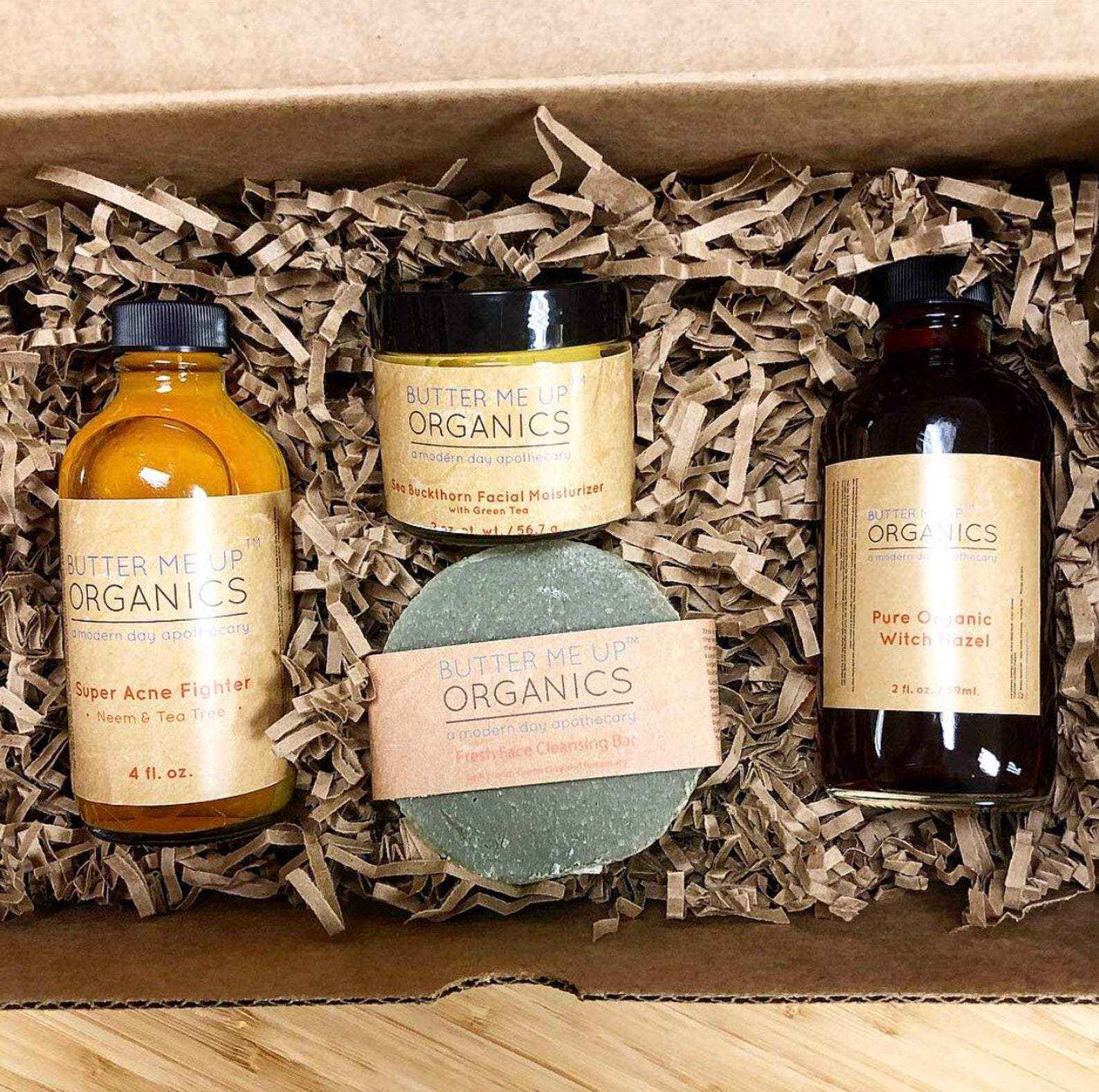 Acne Bundle - Organic Skincare for Clear Skin with Effective Organic Acne Treatment