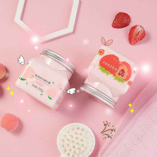 Body Scrub Cream Cleansing Pores for Radiant Skin