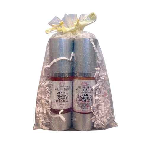 Glimmer Goddess Vitamin C Serum - 20% Organic Skin Glow Formula